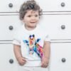 Giraffe art T-shirt