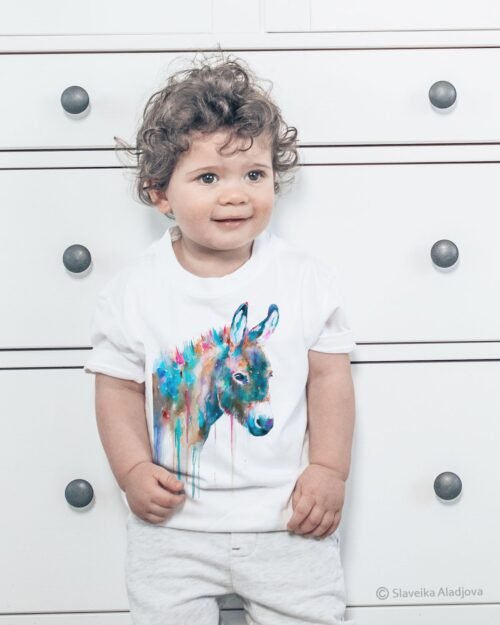 Donkey art T-shirt