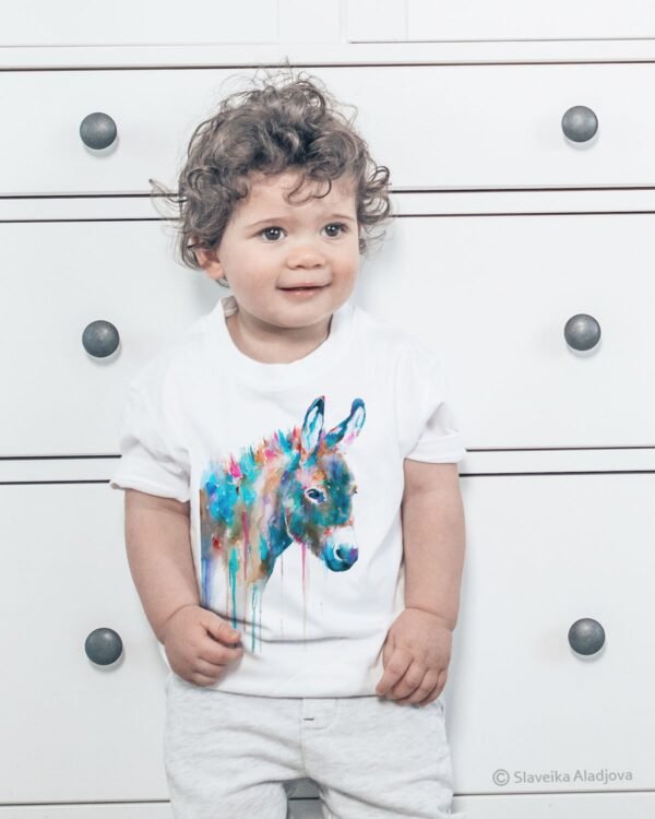 Donkey art T-shirt