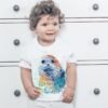 Harbor seal art T-shirt