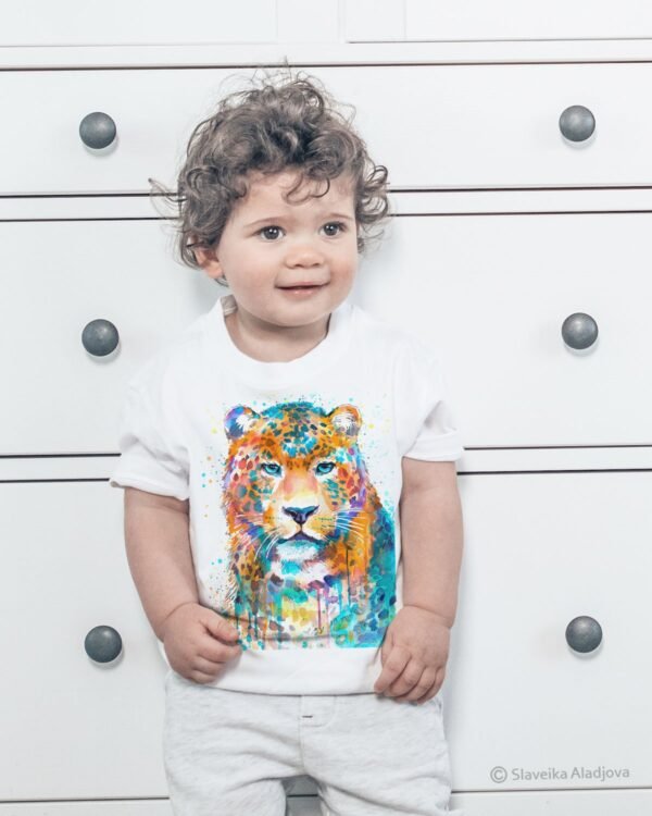 Panther Leopard art T-shirt