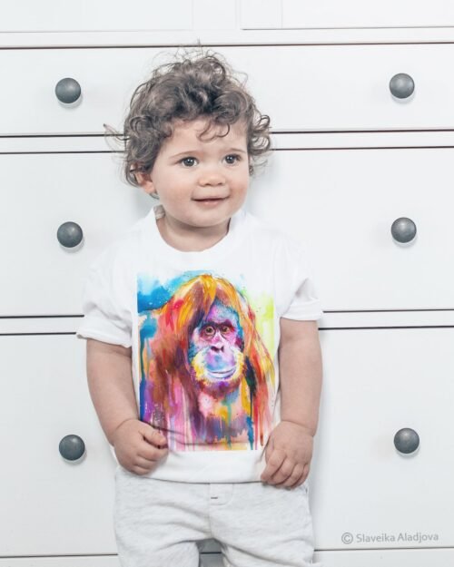 Orangutan art T-shirt