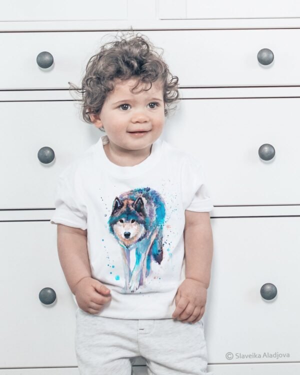 Wolf art T-shirt