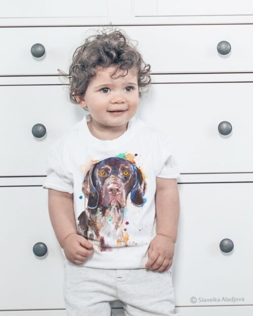 German Shorthaired art T-shirt