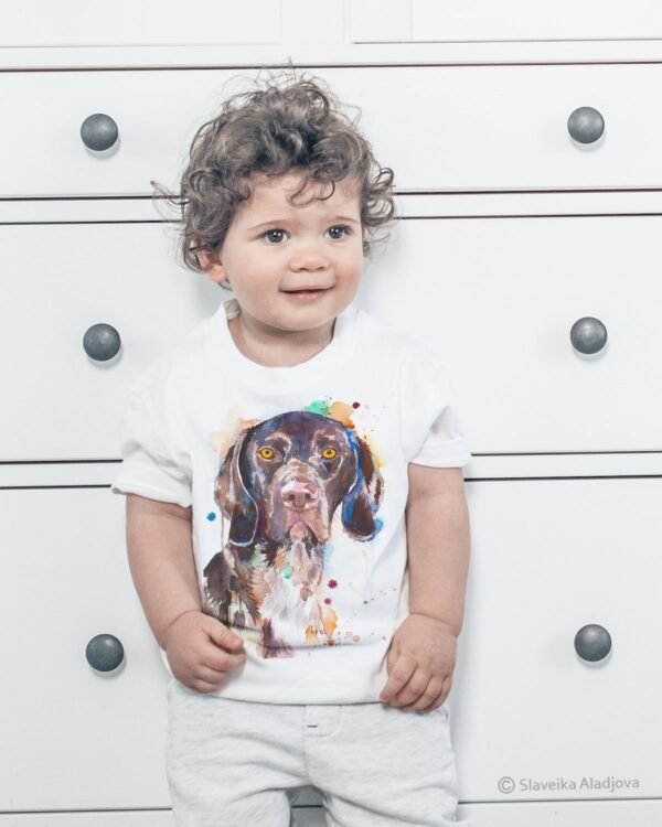 German Shorthaired art T-shirt
