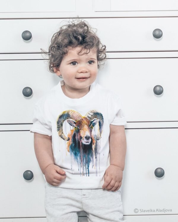 Mouflon art T-shirt