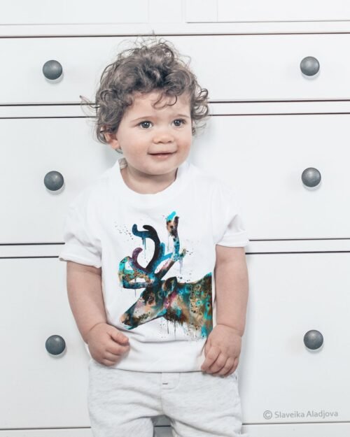 Reindeer art T-shirt