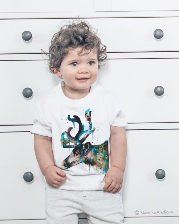 Reindeer art T-shirt