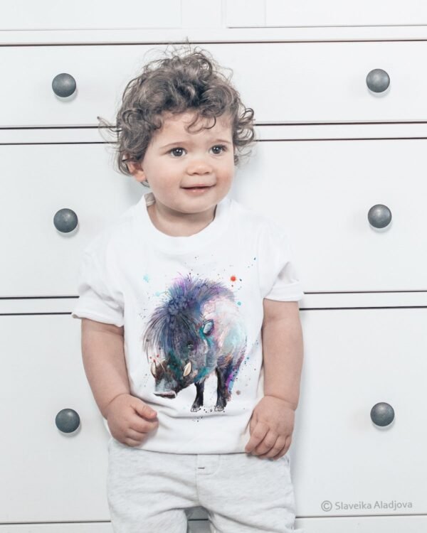 Visayan warty pig art T-shirt