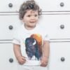 American bison art T-shirt