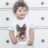 German Shepherd North art T-shirt