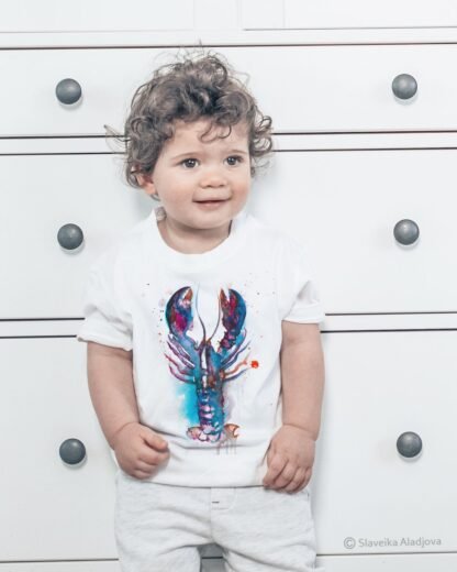 Lobster art T-shirt