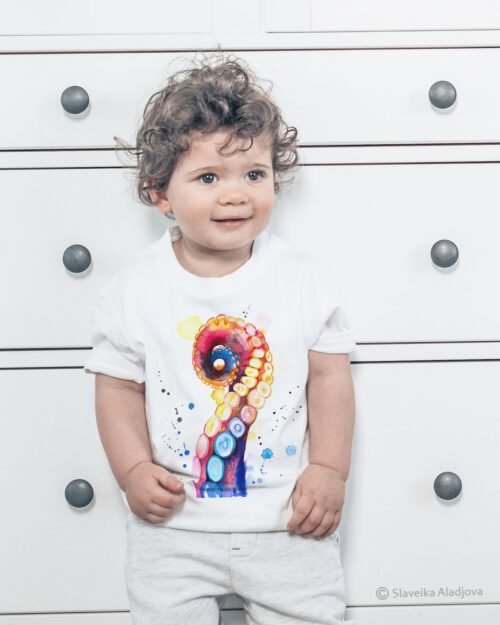 Octopus Tentacle art T-shirt