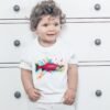 Sockeye salmon art T-shirt