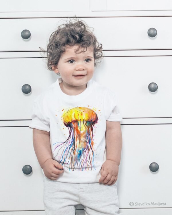 Jellyfish art T-shirt