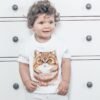Exotic Shorthair cat art T-shirt
