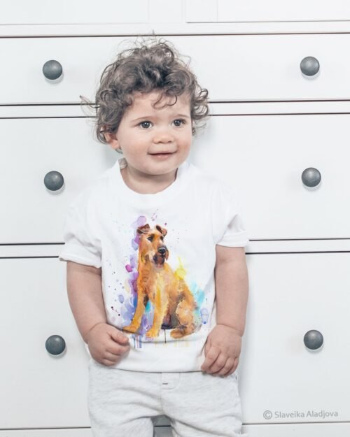 Irish Terrier art T-shirt