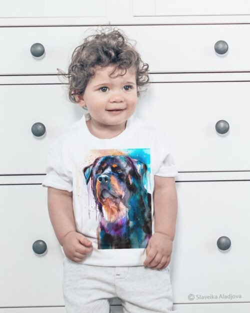 Rottweiler art T-shirt