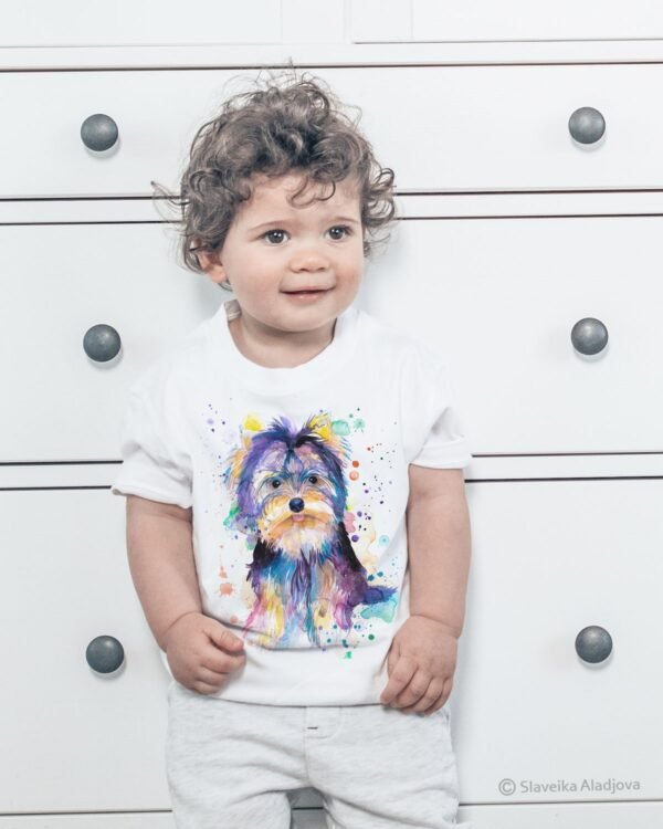 Yorkshire Terrier art T-shirt