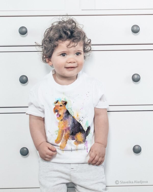Welsh Terrier art T-shirt