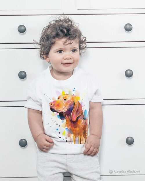 Vizsla art T-shirt