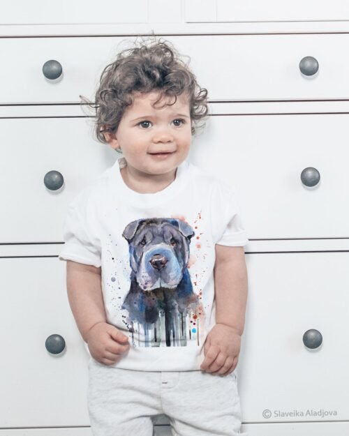 Shar Pei art T-shirt