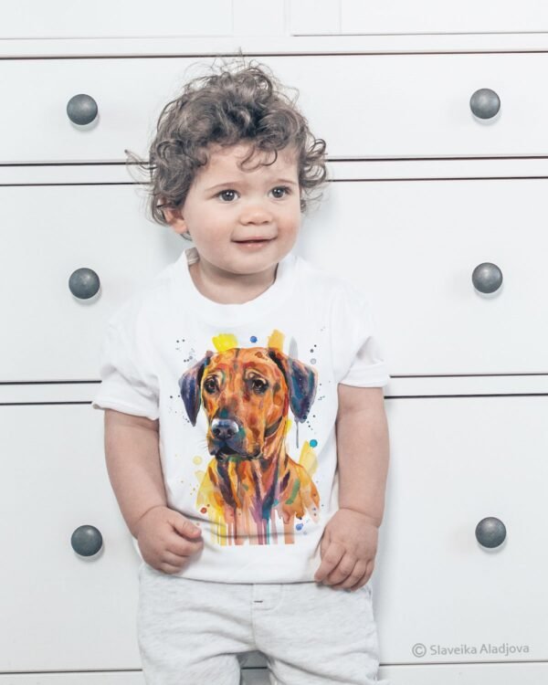 Rhodesian Ridgeback art T-shirt