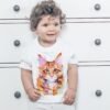 Maine Coon Cat Red Tabby art T-shirt
