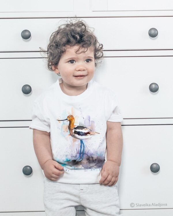 American Avocet art T-shirt