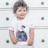 Bearded vulture art T-shirt