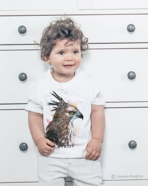 Changeable Hawk-eagle art T-shirt