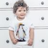 Chinstrap penguin art T-shirt