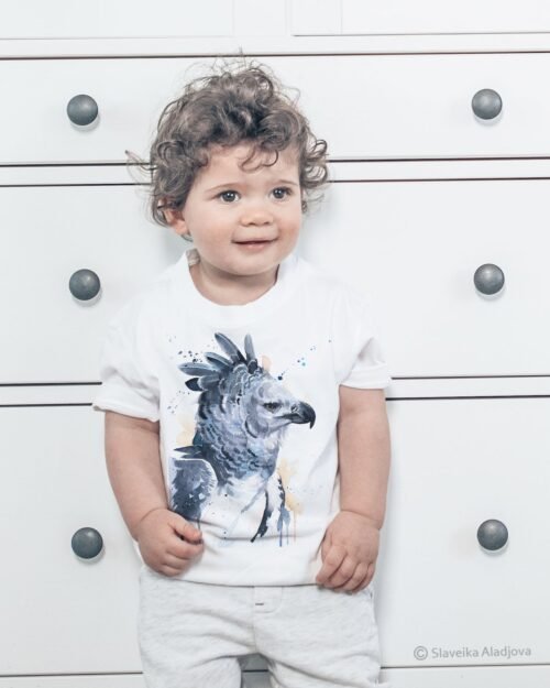 Harpy eagle art T-shirt