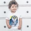 Northern hawk-owl art T-shirt