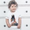 Ornate hawk-eagle art T-shirt