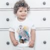 Snowy Owl art T-shirt