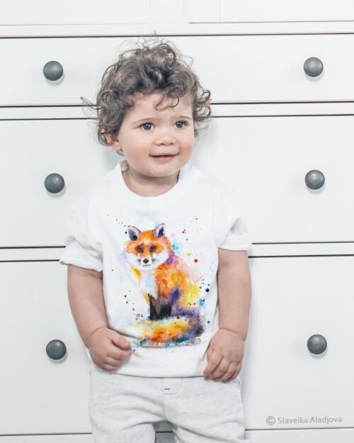Fox art T-shirt