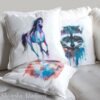 Magical Horse art Pillow case