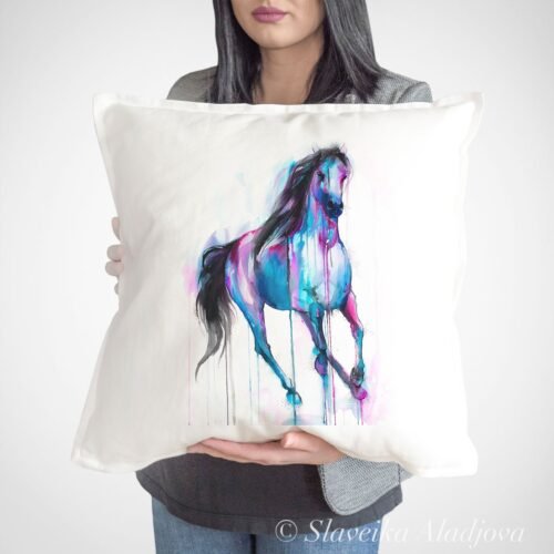 Magical Horse art Pillow case
