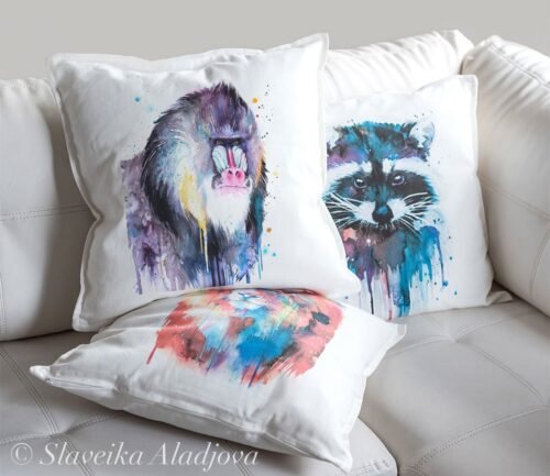 Mandrill art Pillow case