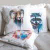 Mouflon art Pillow case
