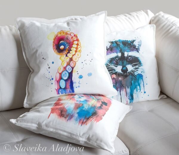 Octopus Tentacle art Pillow case