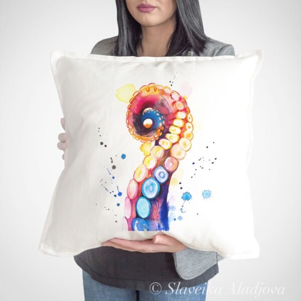 Octopus Tentacle art Pillow case