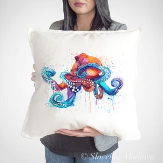 Octopus art Pillow case