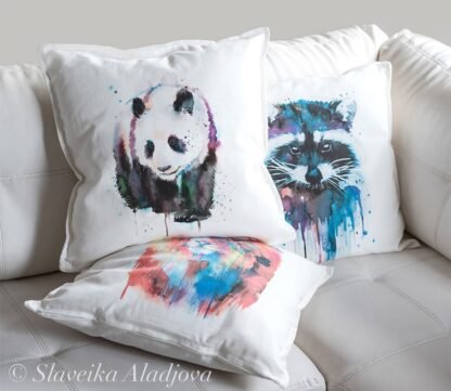 Panda art Pillow case