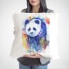 Panda bear art Pillow case