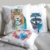 Panther Leopard art Pillow case