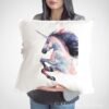 Pink Unicorn art Pillow case2 Pink Unicorn art Pillow case
