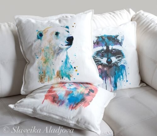 Polar bear Pillow case