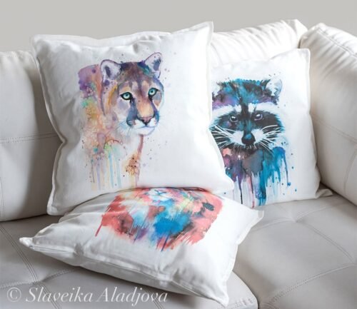 Puma art Pillow case